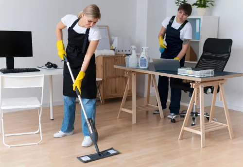 Nettoyage de bureau professionnel à Saint-Quentin-sur-le-Homme